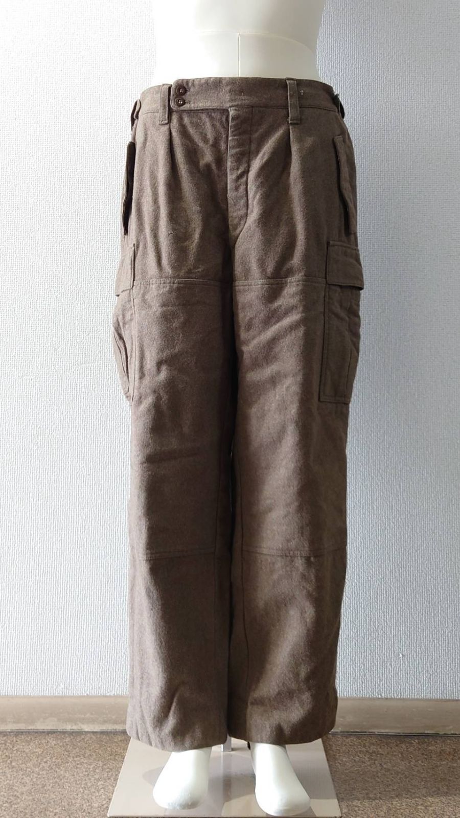 60’s German Military ウールカーゴパンツ 170 98-76