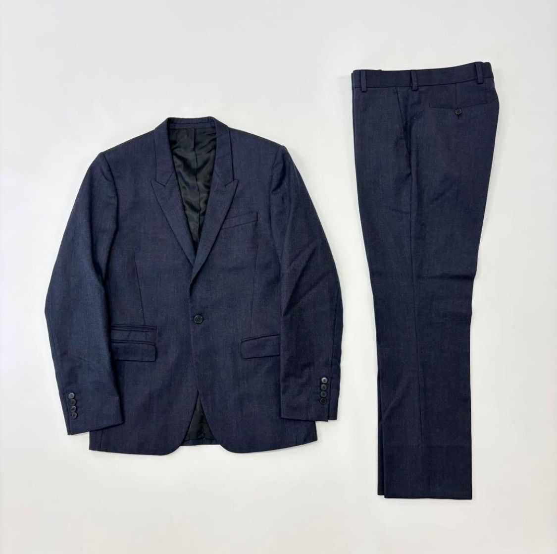 GIVENCHY ジバンシイ ジバンシー ウール 1B テーラード ジャケット - パンツ スーツ セット アップ サイズ 46 706