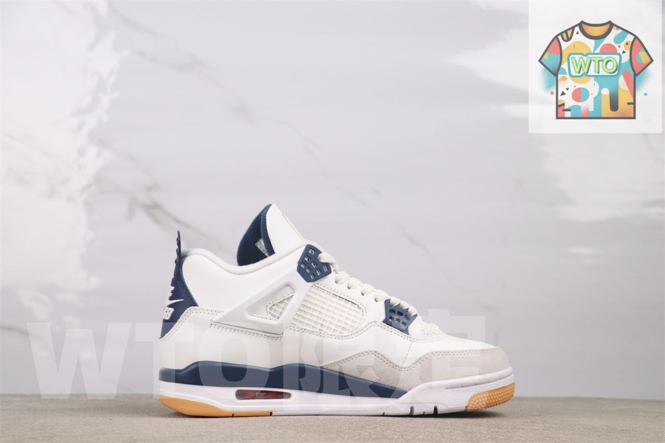 WTO通販 Jordan DR 5415-100ジョーダン 4 ハイトップ ネイビーブルーNavy Blue-WTO輸入-MTE 89