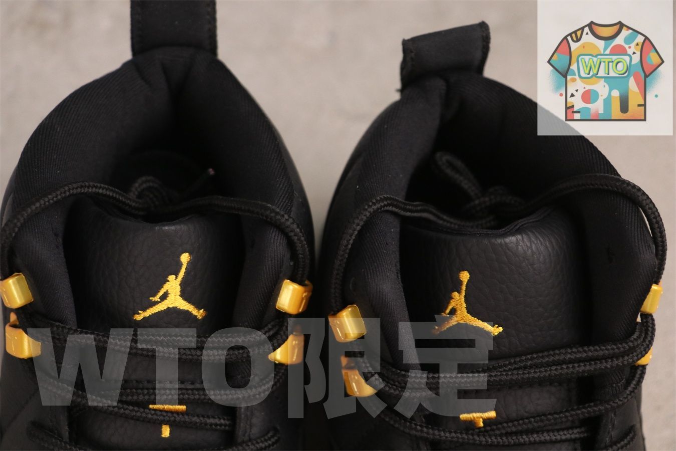  WTO通販 Jordan CT 8013-071 ジョーダン 12 ハイトップ ブラック Black -WTO輸入-JLY 68 スニーカー 靴