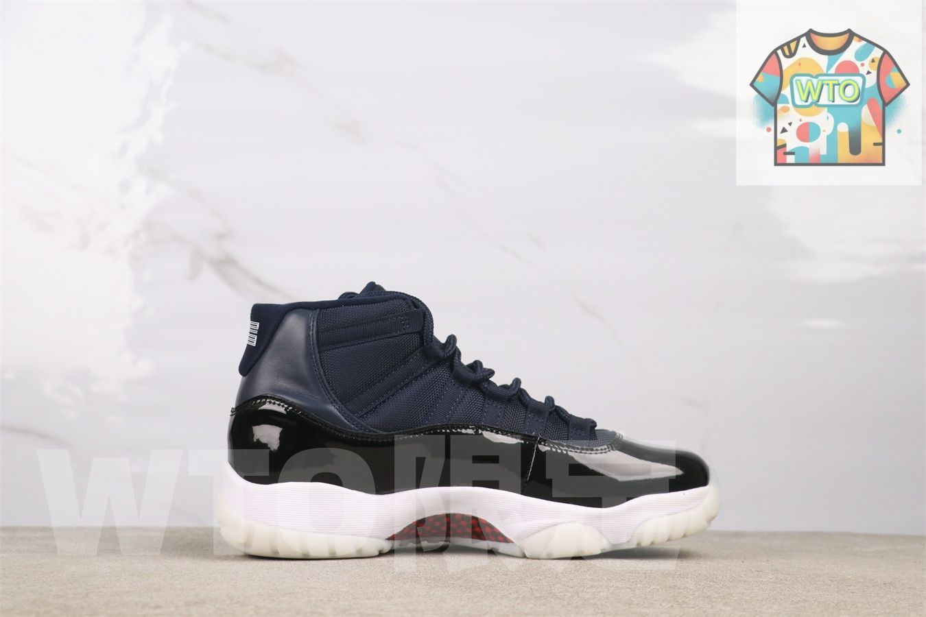 WTO通販 エアジョーダン 11 CT 8012-406 ハイトップ ブラックダークブルー-WTO輸入-RSL 15