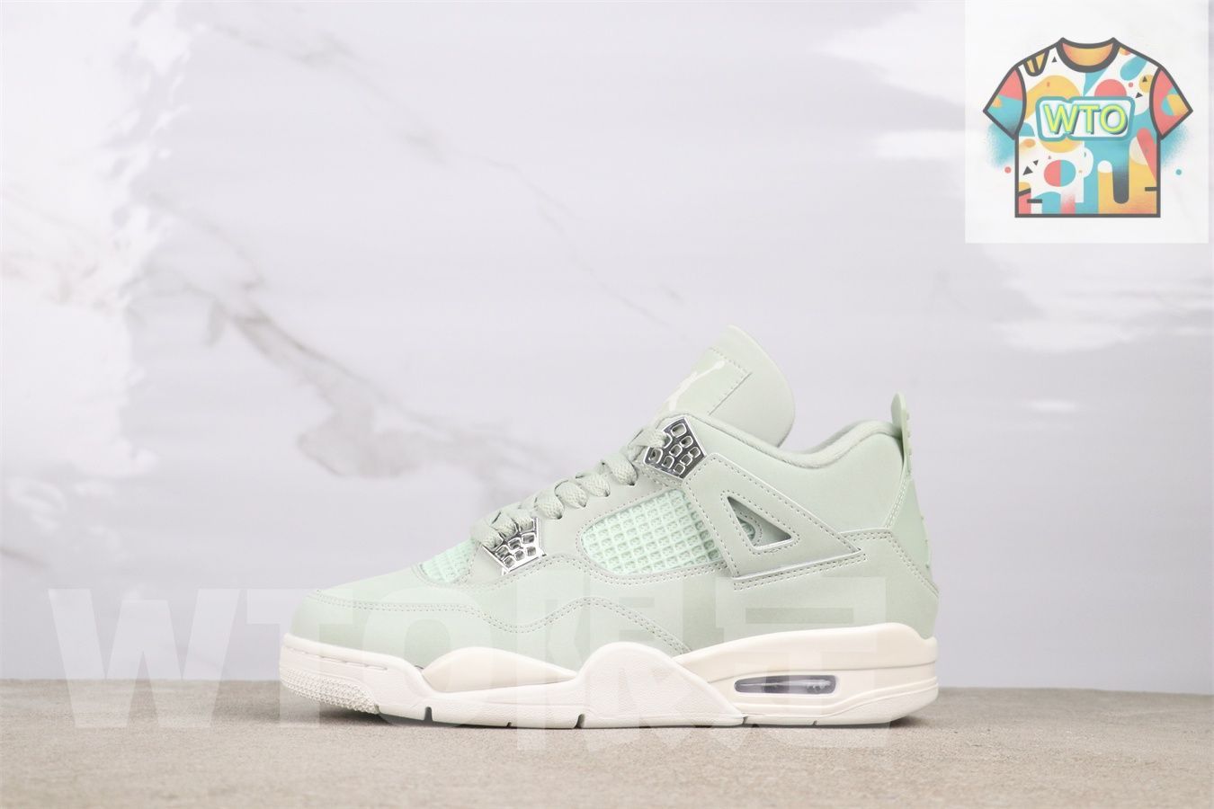 WTO通販 Air Jordan 4 HV 0823 003 エアジョーダン シーフォームグリーン WTO輸入 IKG 88