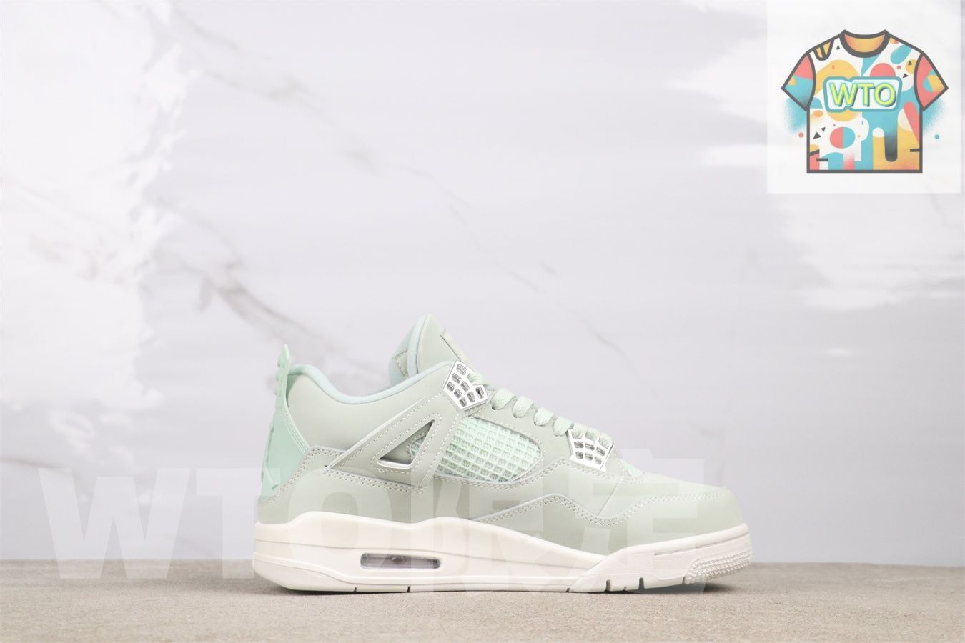 WTO通販 Air Jordan 4 HV 0823-003 エアジョーダン シーフォームグリーン-WTO輸入-IZD 17