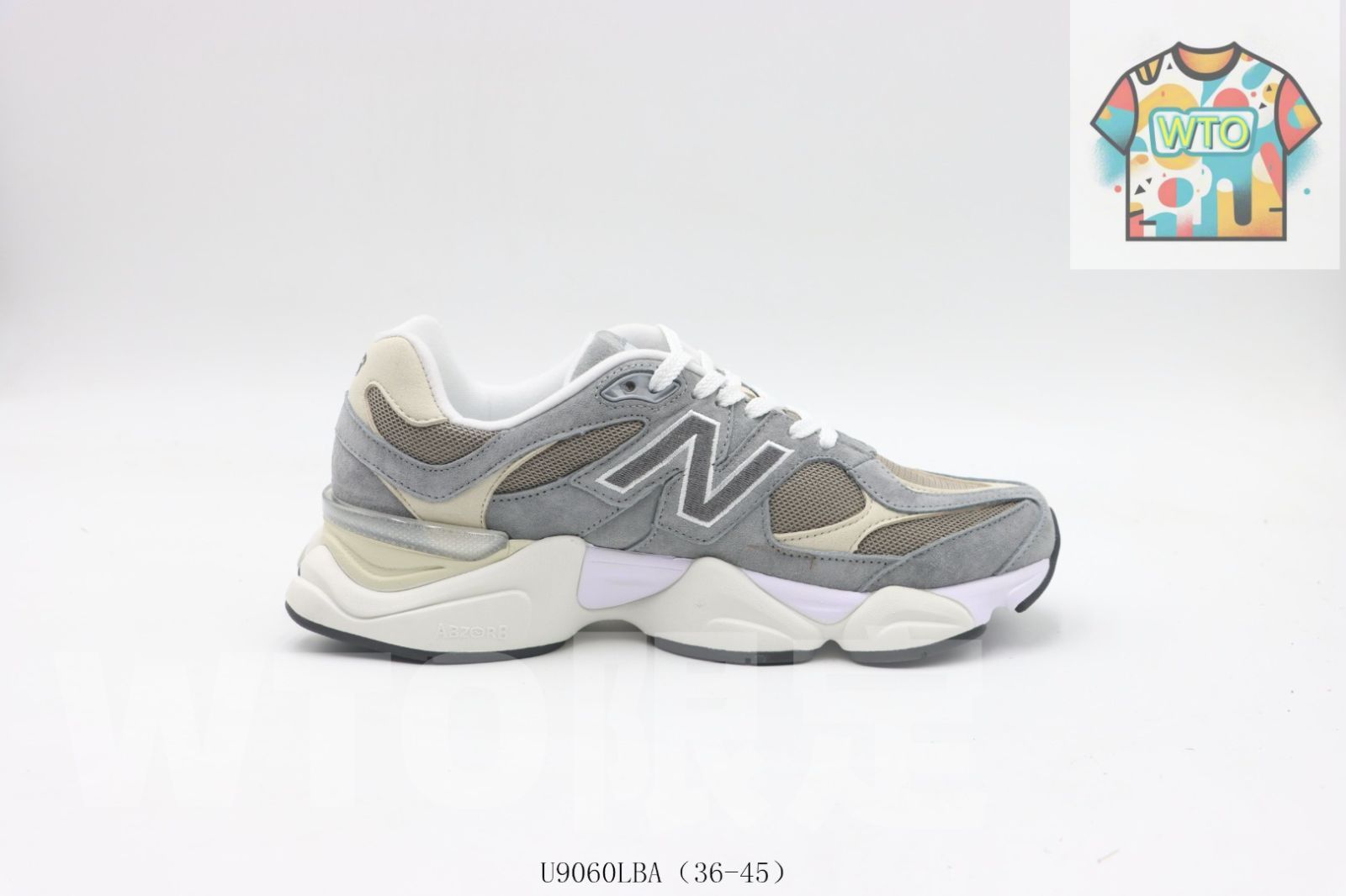 WTO通販 ニュー ンス ランニングシューズ 灰色 Gray -WTO輸入-JVZ 01