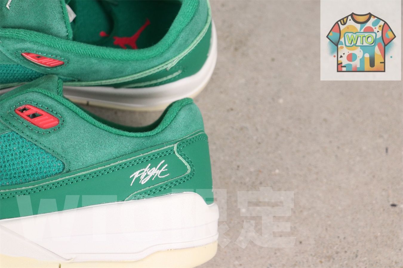  今日 Air Jordan 4 HF 3255-300 ジョーダン ペコリードグリーン Peacock Green -WTO輸入2 スニーカー キッズシューズ