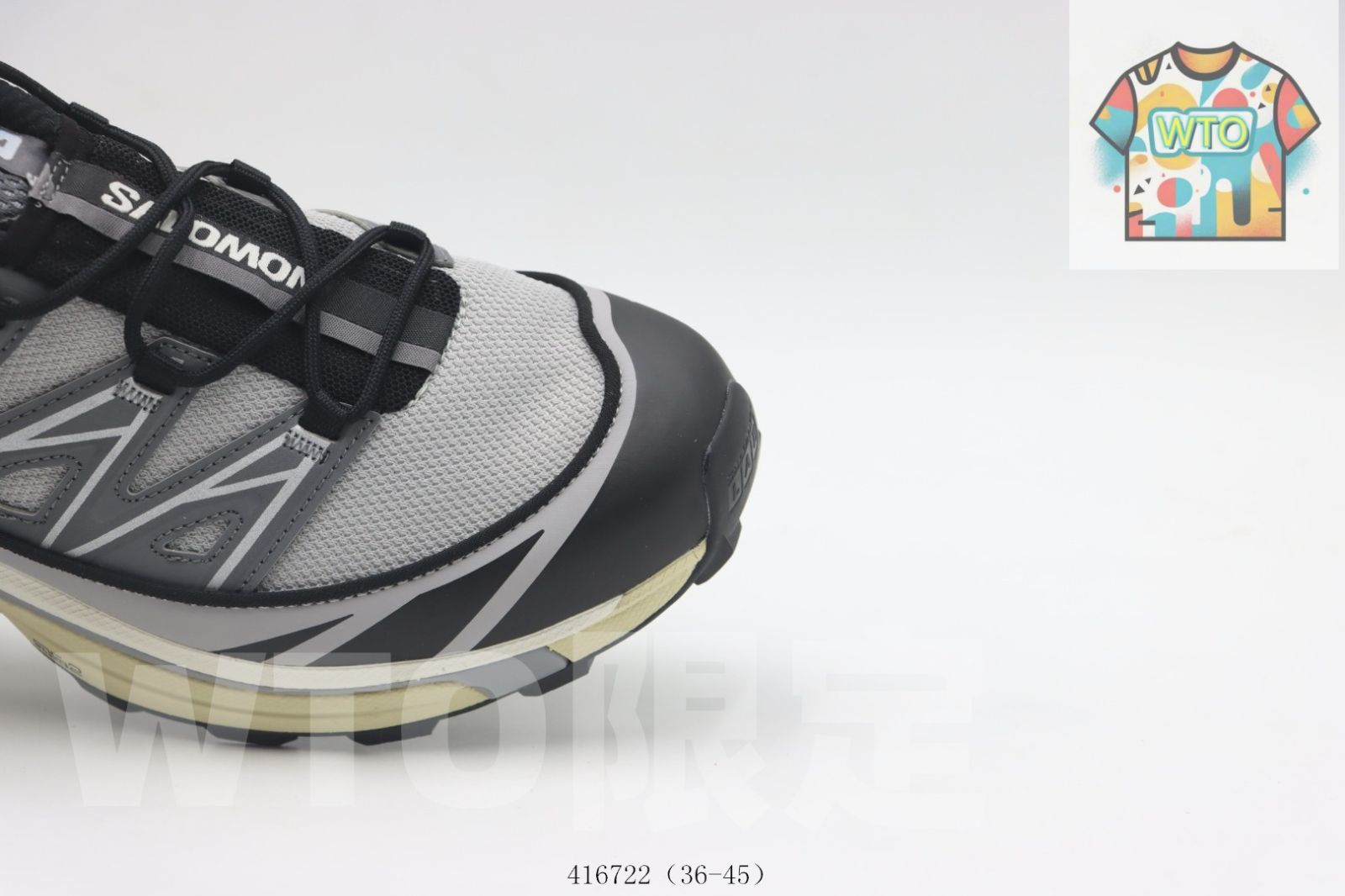  今日 サロモン ランニングシューズ ブラックグレー 416722 スニーカー キッズシューズ