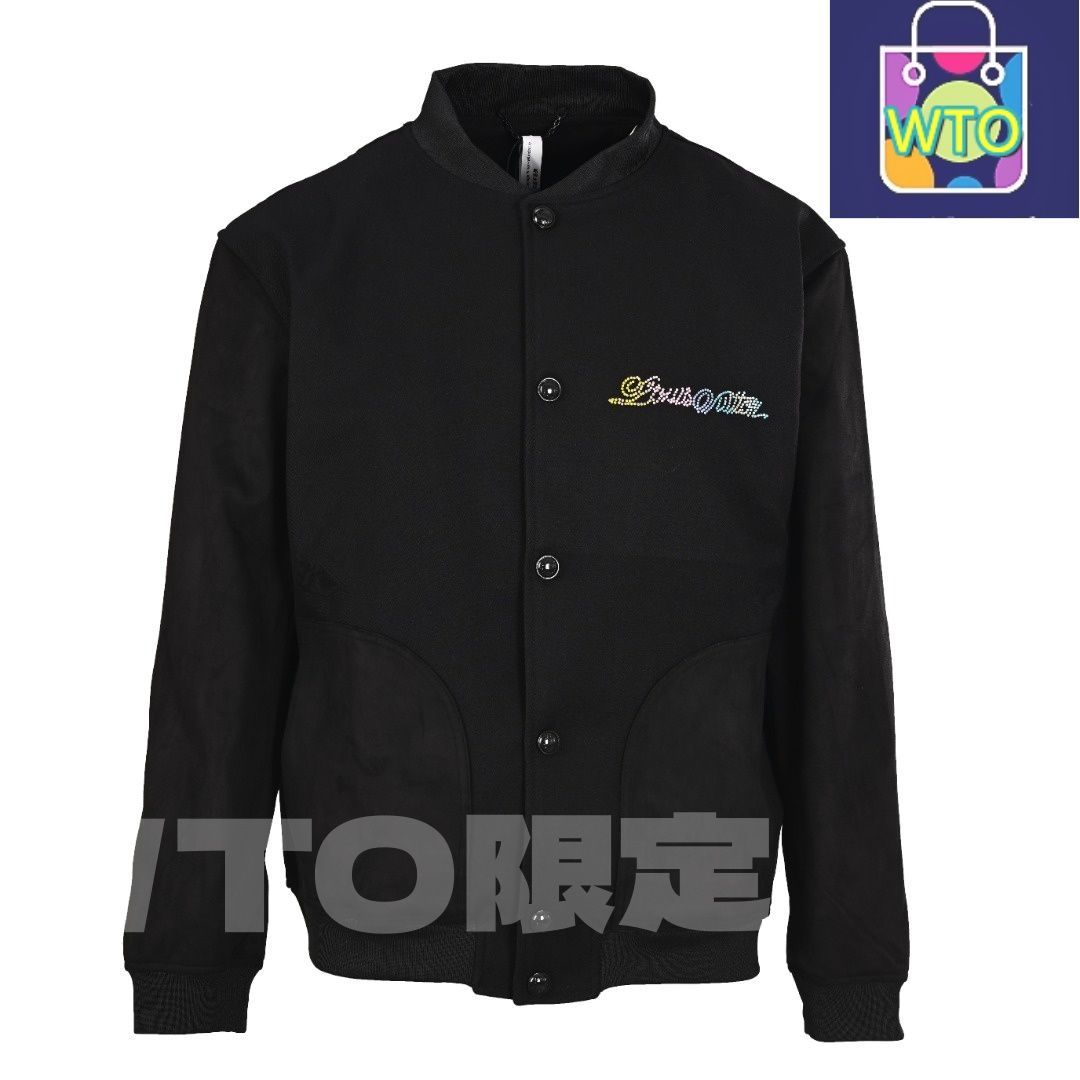 今日 Louis Vuitton ルイヴィトン レザーストーンドリルシリーズ ウール-スエードベースボールジャケット スウェットシャツ アウター 秋冬トップス