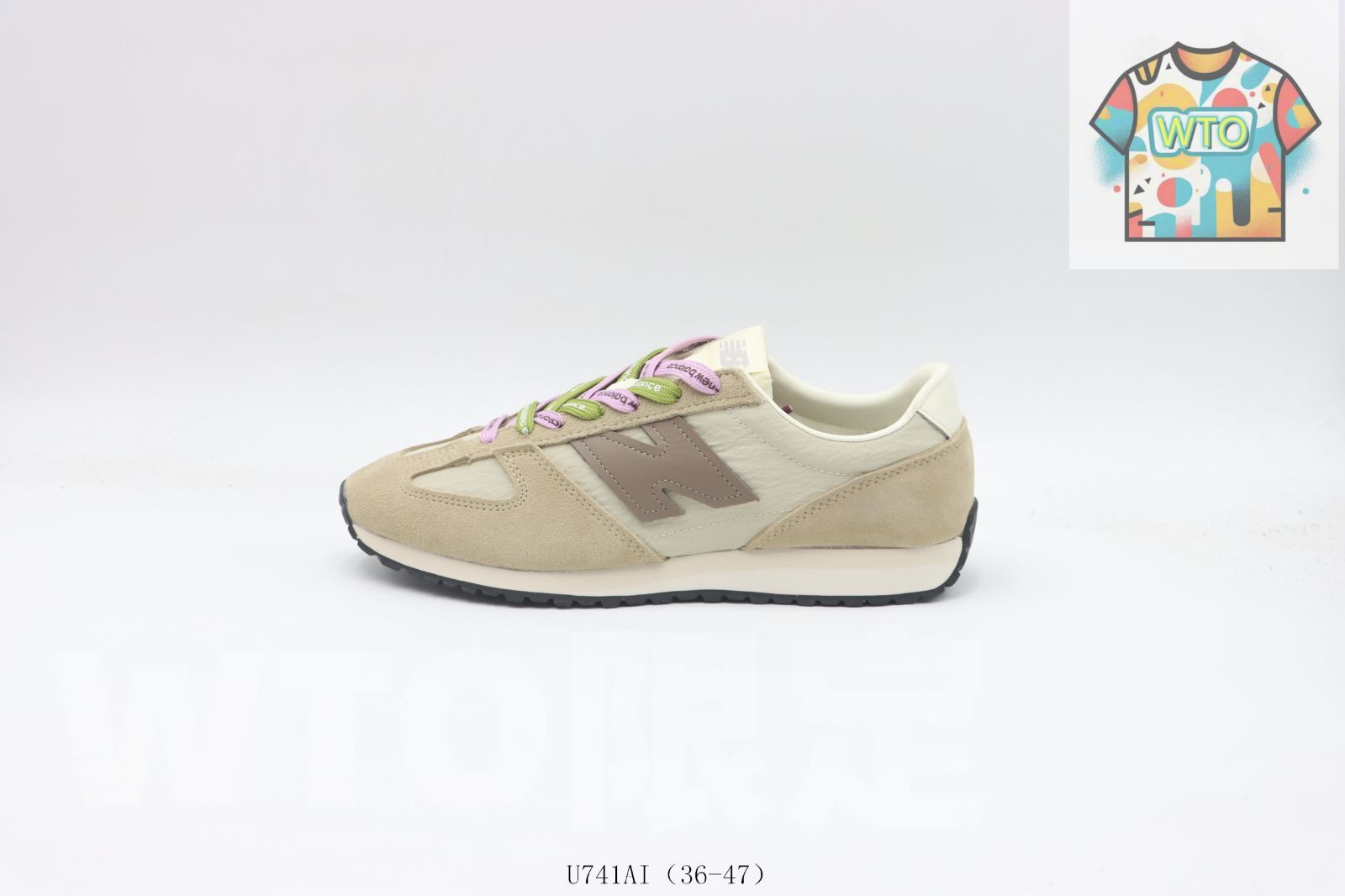 WTO通販 ニュー ンス カジュアルシューズ カーキ U 471 AI Khaki -WTO輸入-CWX 79