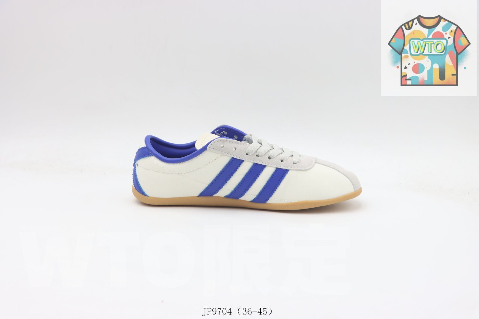 WTO通販 アディダス ボードシューズ ホワイト - ブルー JP 9704-WTO輸入-IXW 56