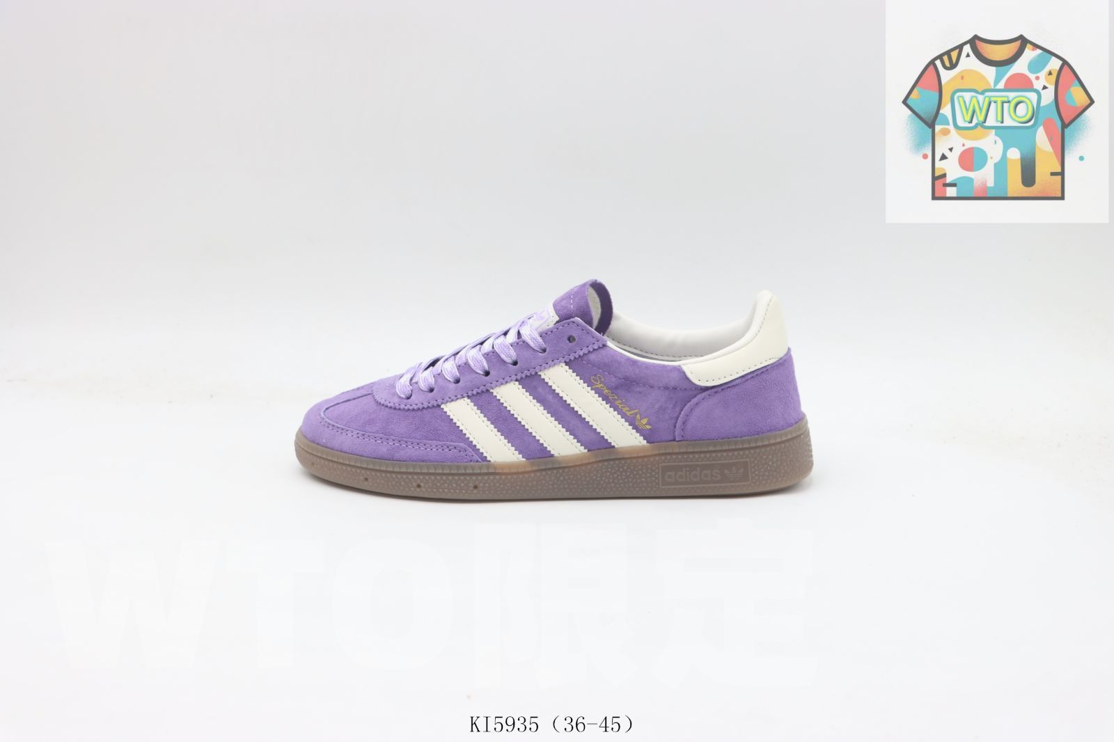 WTO通販 アディダス ボードシューズ パープル KI 5935 WTO輸入 IVH 95