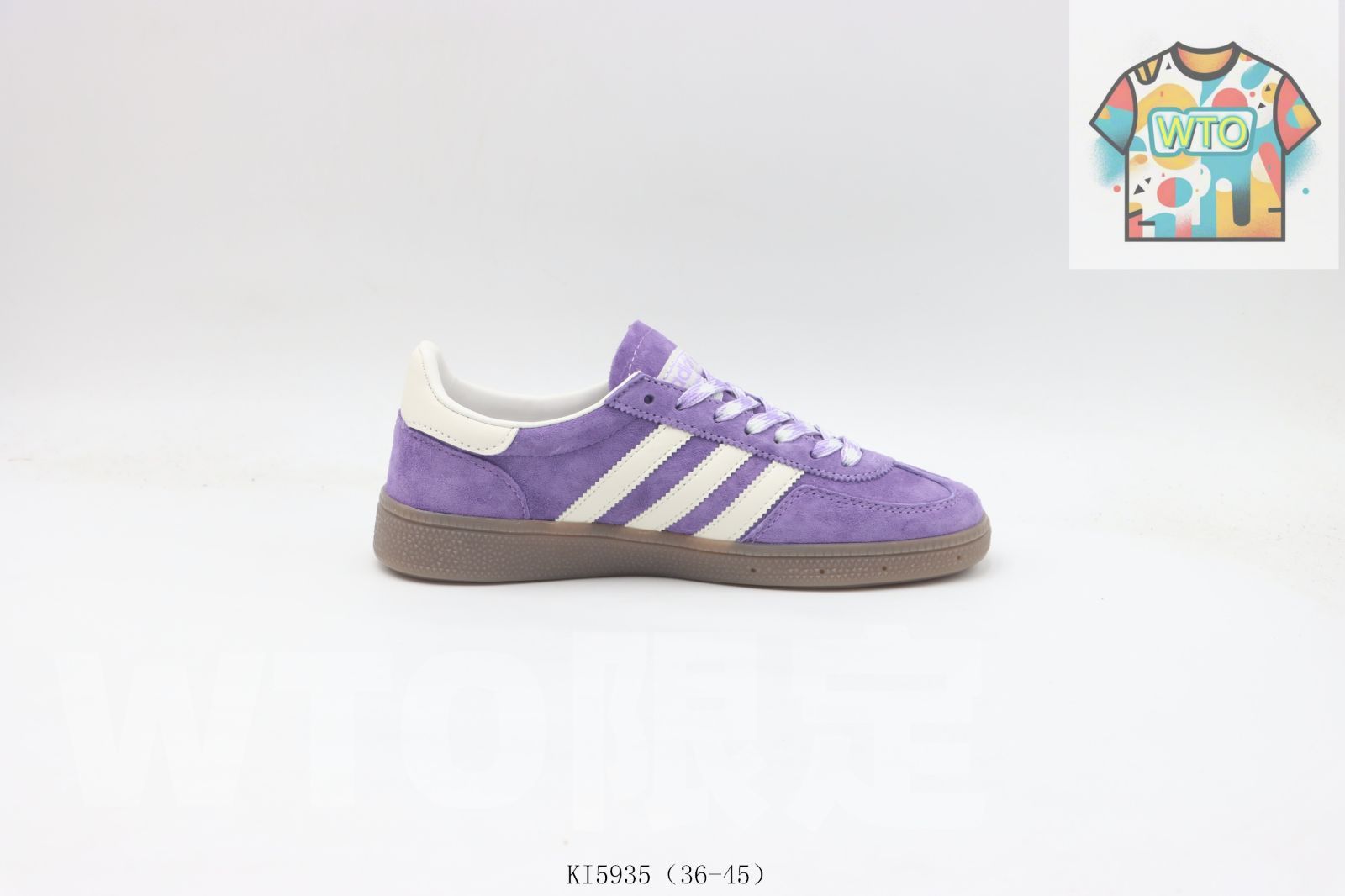 WTO通販 アディダス ボードシューズ パープル KI 5935-WTO輸入-IVH 95
