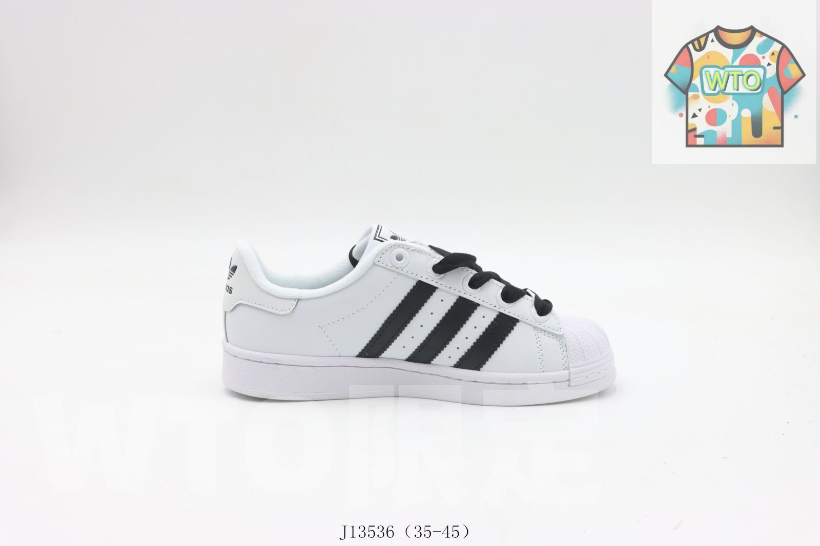 WTO通販 アディダス スケートシューズ 白黒 JI 3536-WTO輸入-QJQ 13