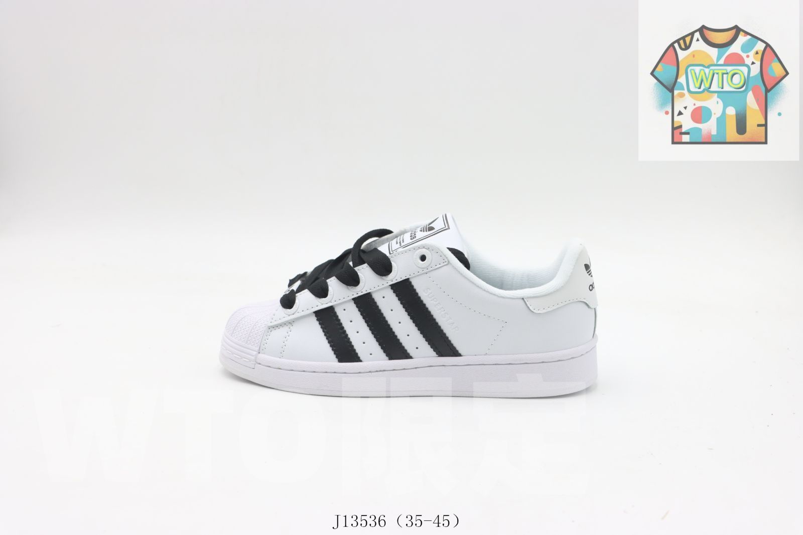 WTO通販 アディダス スケートシューズ 白黒 JI 3536-WTO輸入-XEN 83