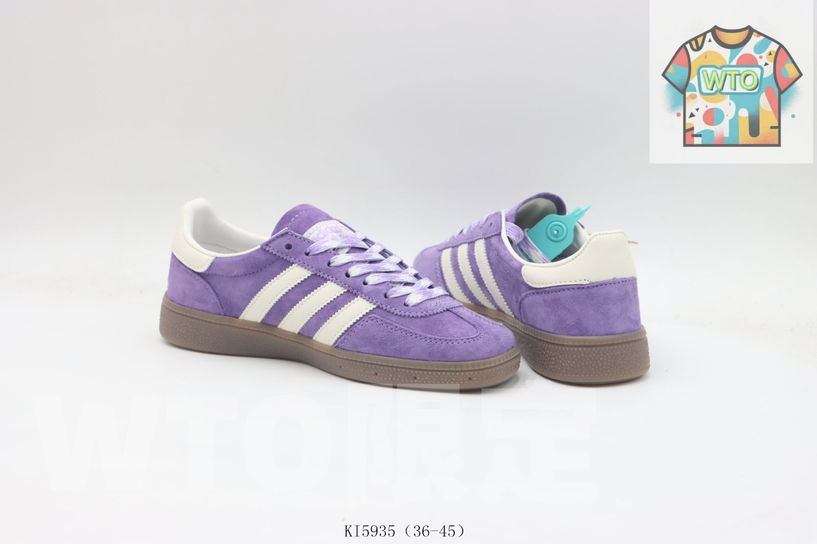  WTO通販 アディダス ボードシューズ パープル KI 5935-WTO輸入-NGE 61 スニーカー 靴