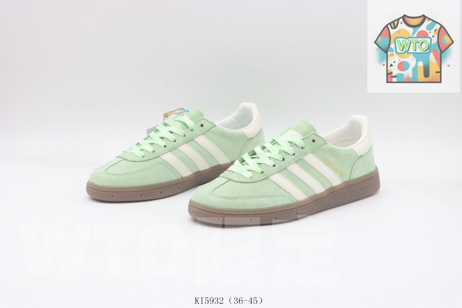  WTO通販 アディダス ボードシューズ グリーン KI 5932-WTO輸入-FFM 20 スニーカー キッズシューズ