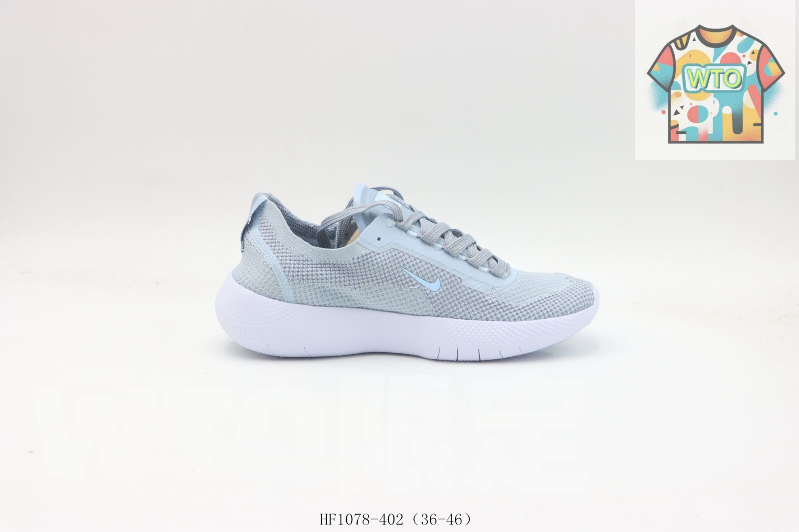 WTO通販 ナイキ ランニングシューズ 藍白 HF 1078-402 Blue and White -WTO輸入-QED 00