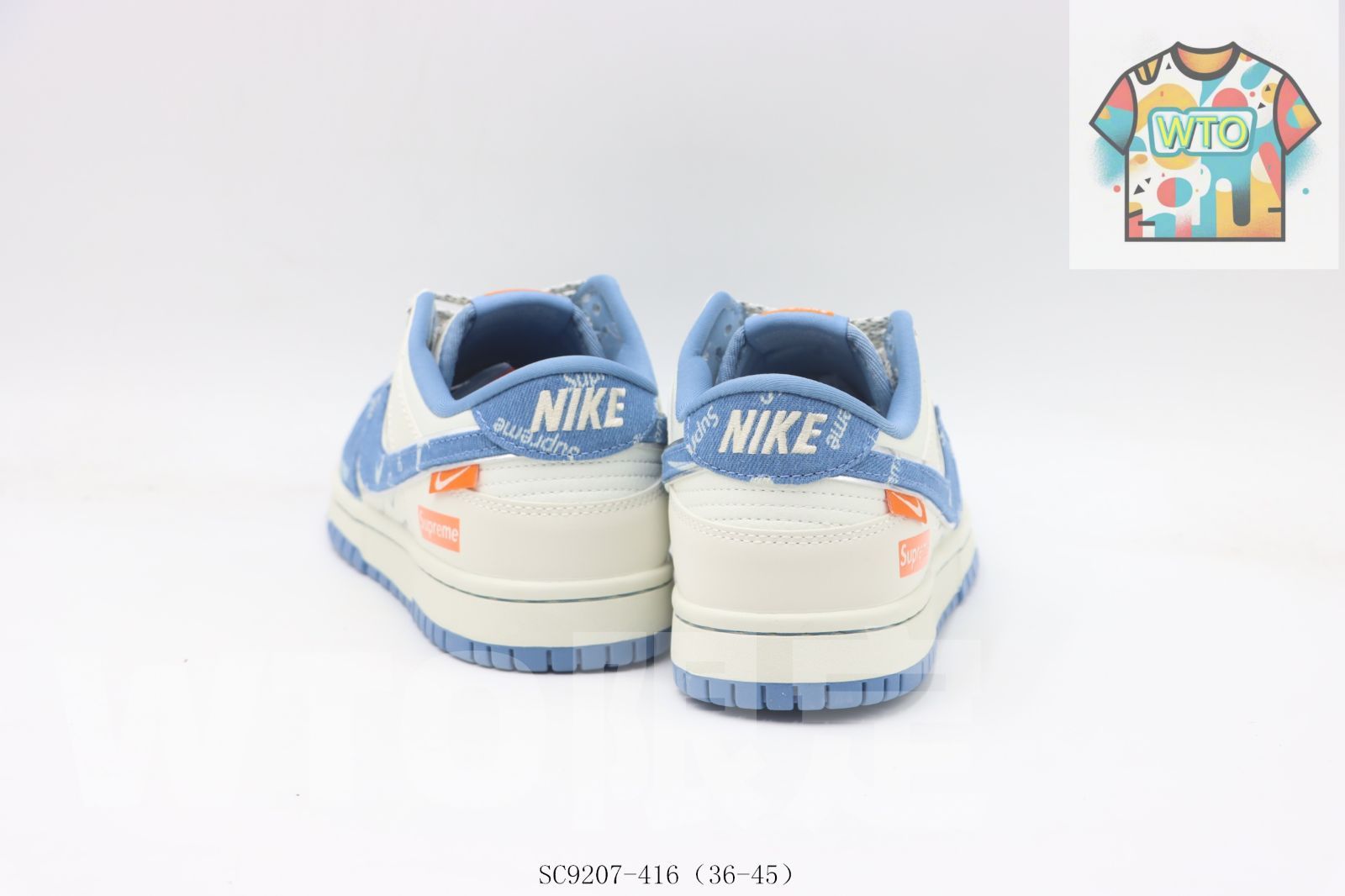  WTO通販 ナイキ ボードシューズ 白藍 SC 9207-416 White-Blue -WTO輸入-CXJ 09 スニーカー 靴