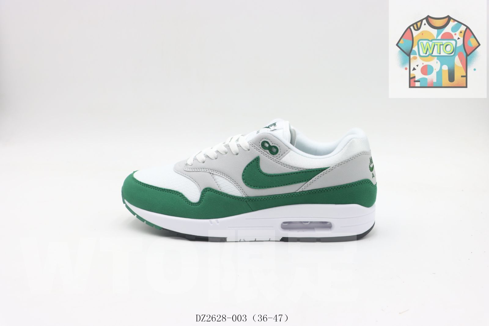WTO通販 ナイキ ランニングシューズ 白グレーグリーン DZ 2628 - 003-WTO輸入-YRI 79