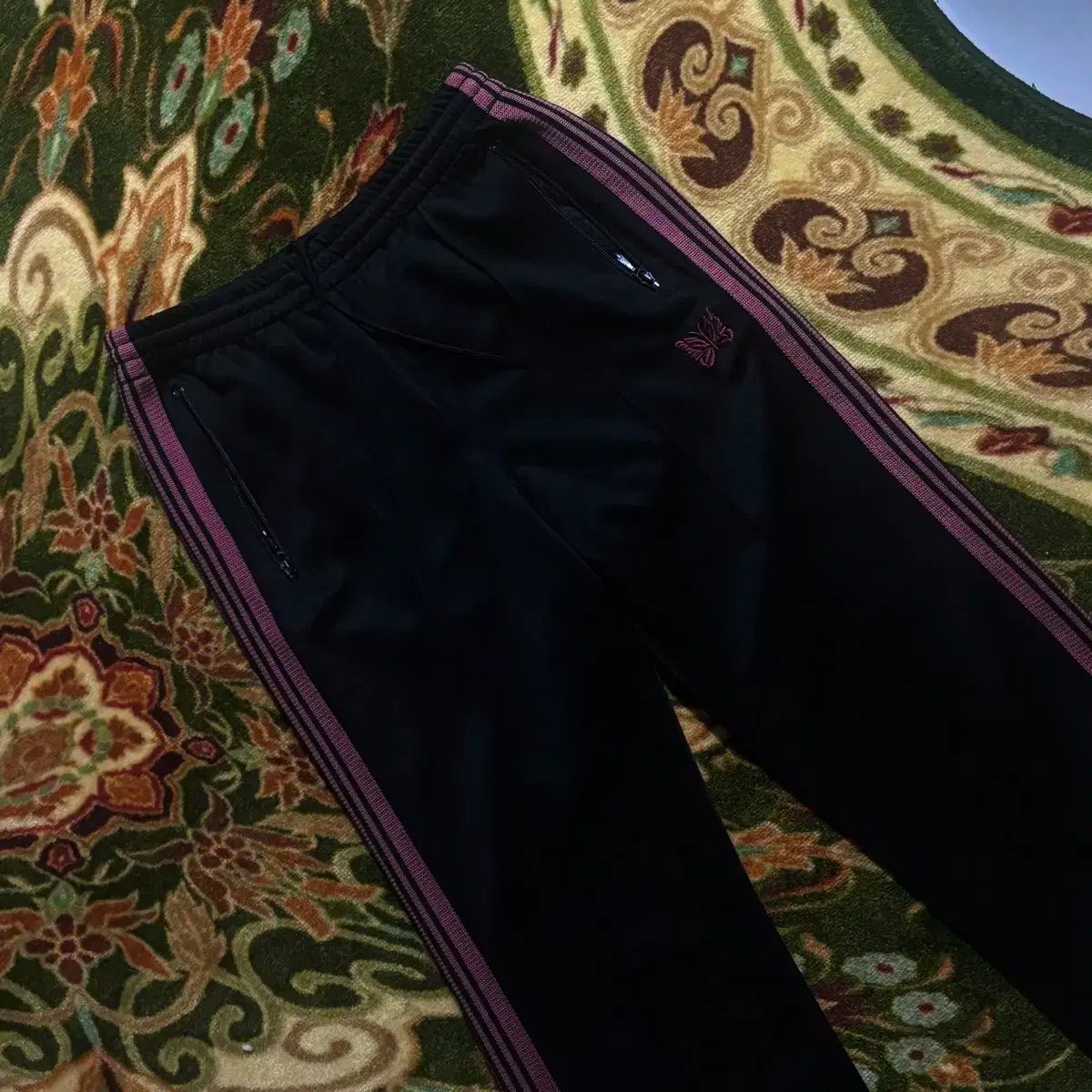 ニードルズ トラックパンツ S 黒Ping