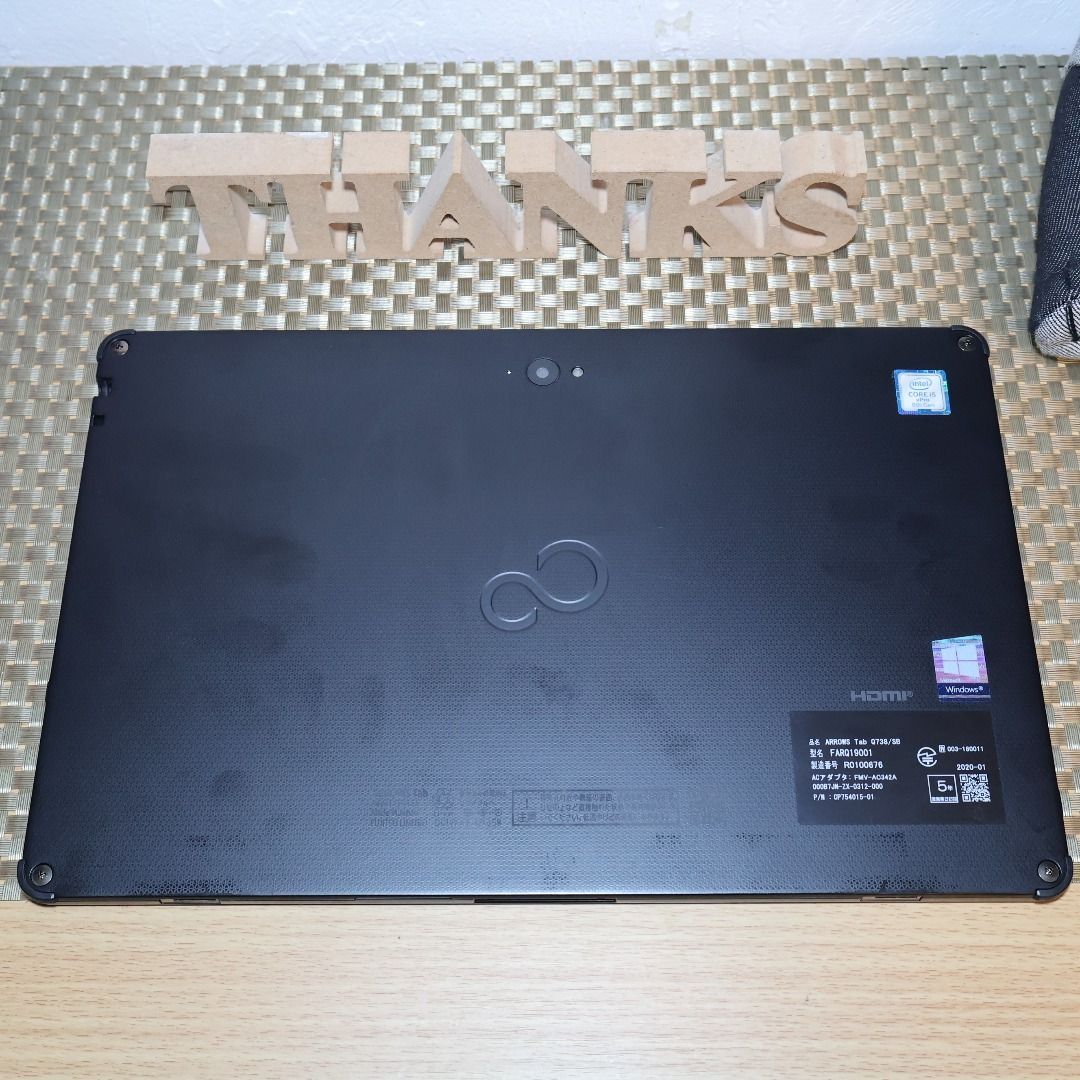 処分特価タブレット！Win11公式対応i5/メ8G/SSD/無線/カメラ/タッチ