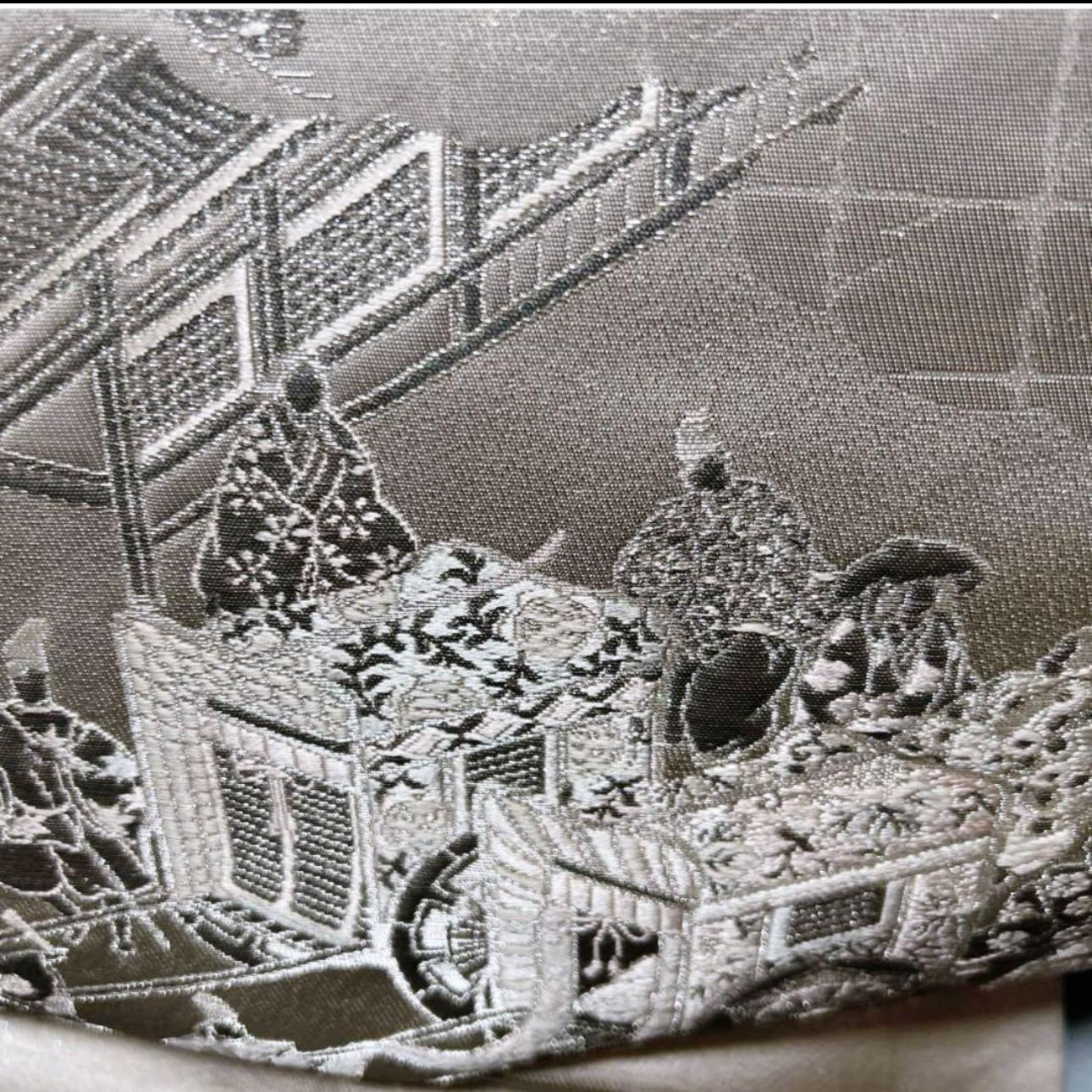  袷 正絹 友禅 金刺繍 訪問着 フルセット Excellent Condition Fully Lined Pure Silk Yuzen Kimono with G Embroidery — Full Formal Set 訪問着 付け下げ 着物