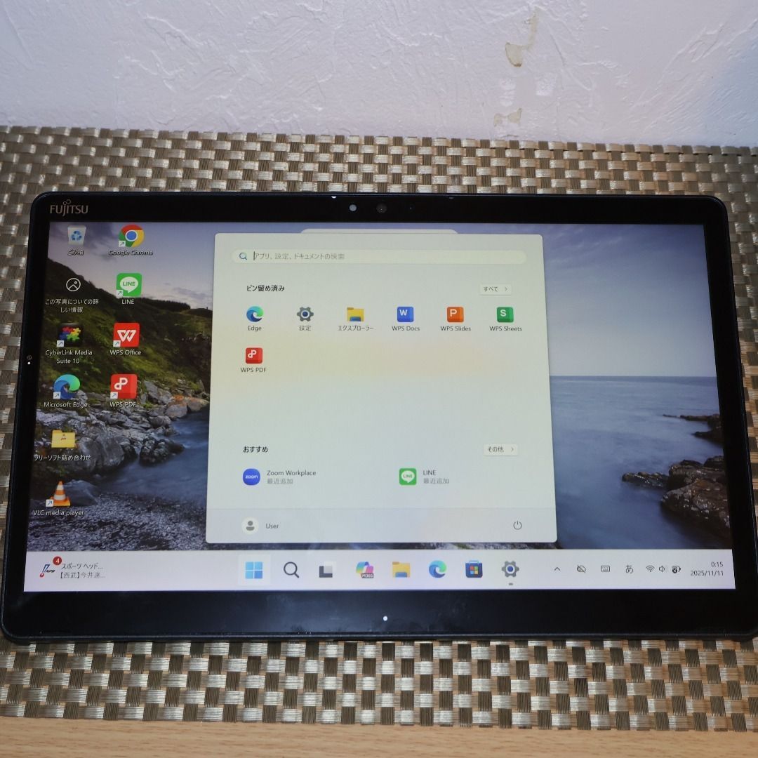 特価処分タブレット！Win11公式対応i5/メ8G/SSD/無線/カメラ/タッチ