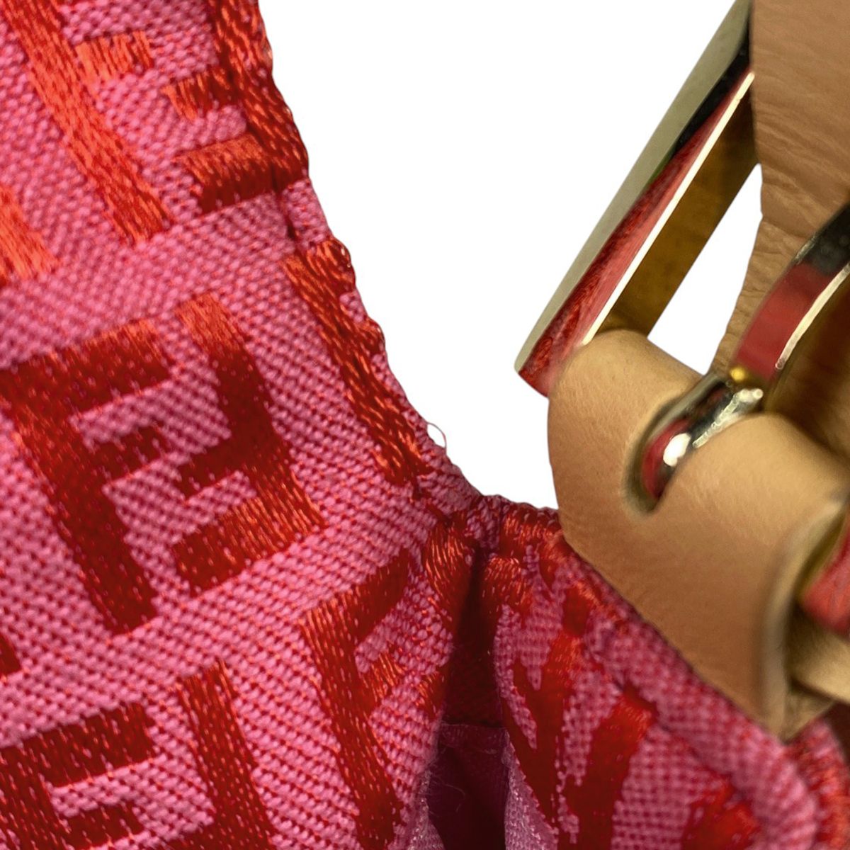 フェンディ FENDI ズッキーノ柄 マンマバケット ハンドバッグ ワン