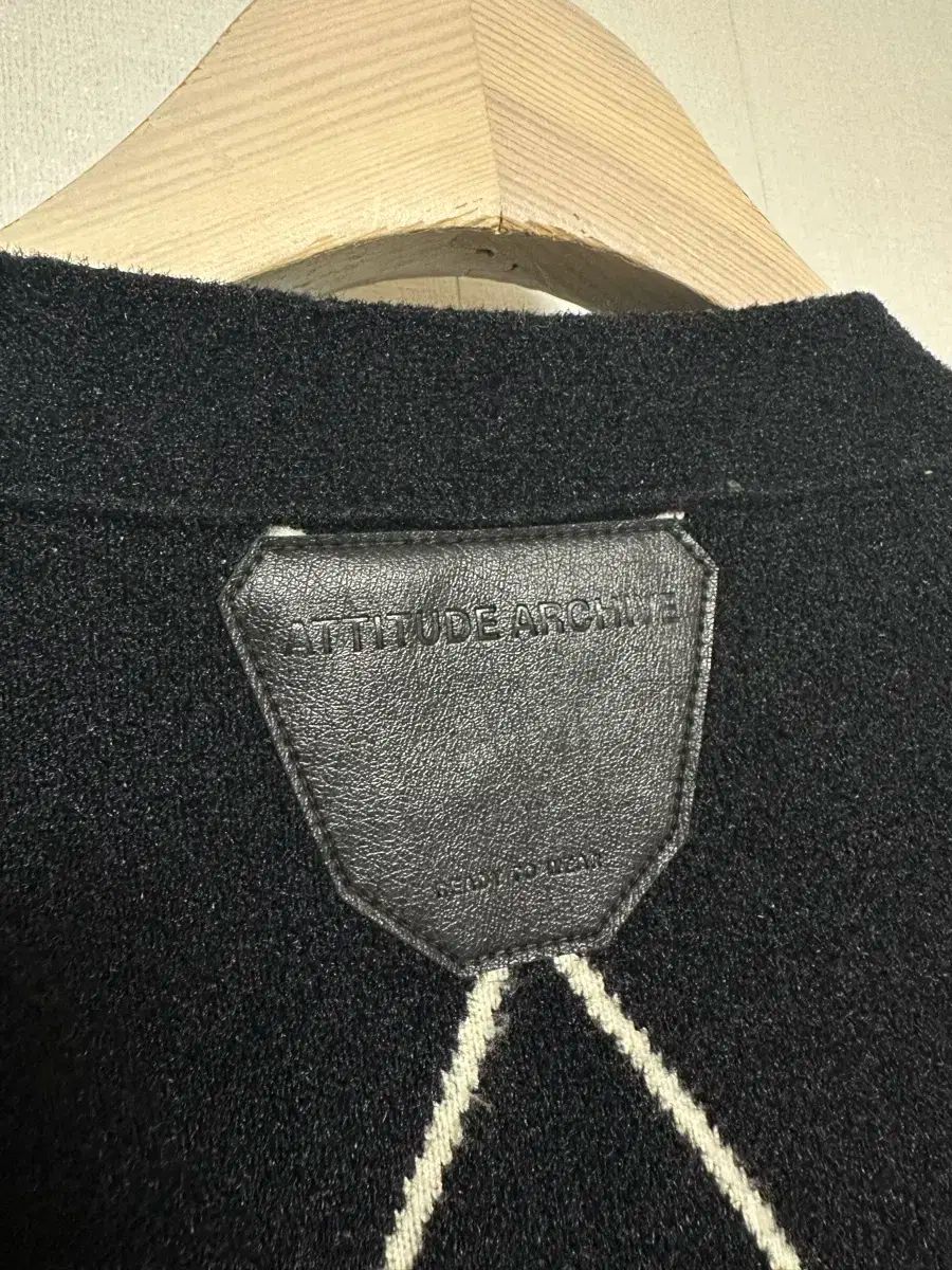 アーガイル カーディガン