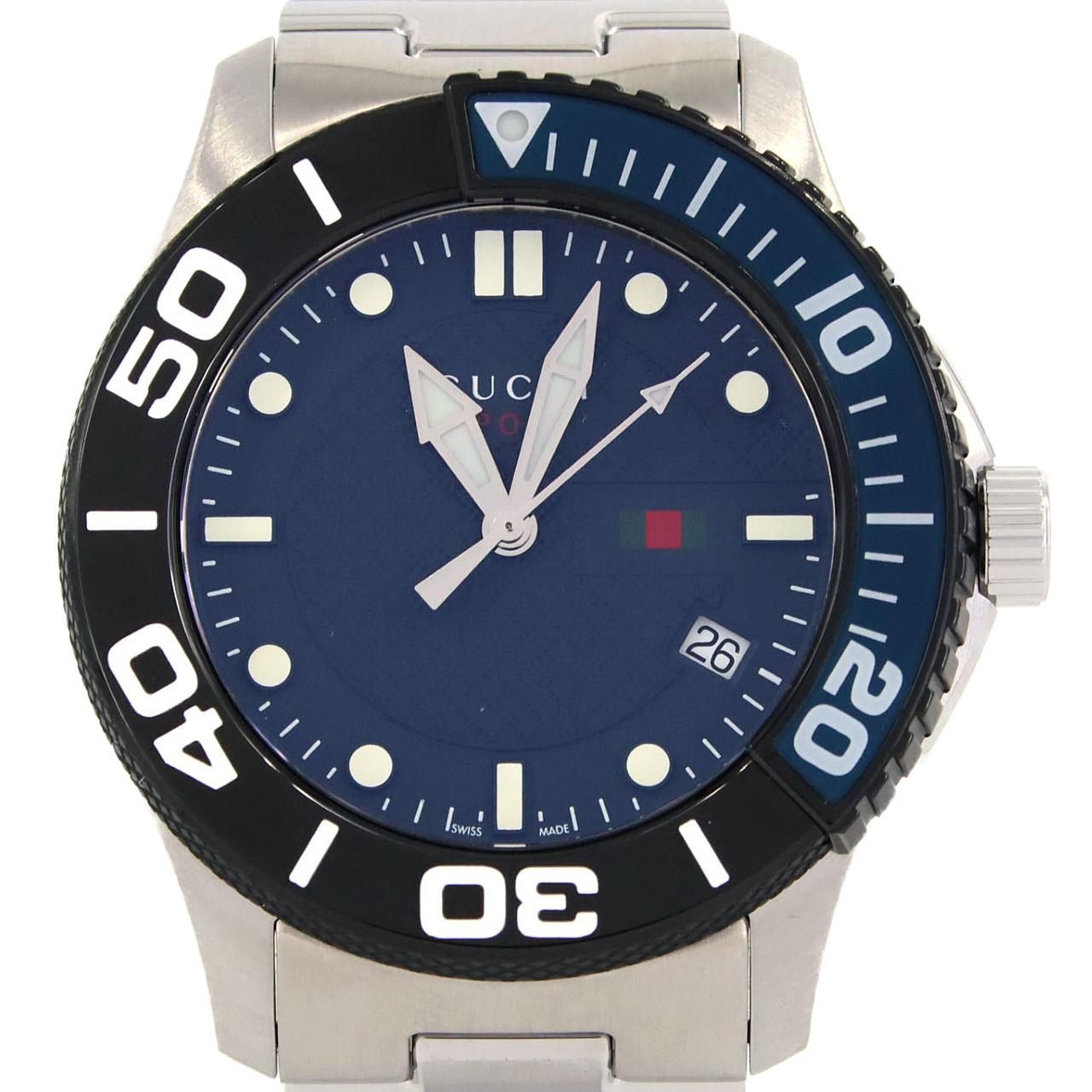 グッチ Gタイムレス 126.2 YA126282 SS クォーツ