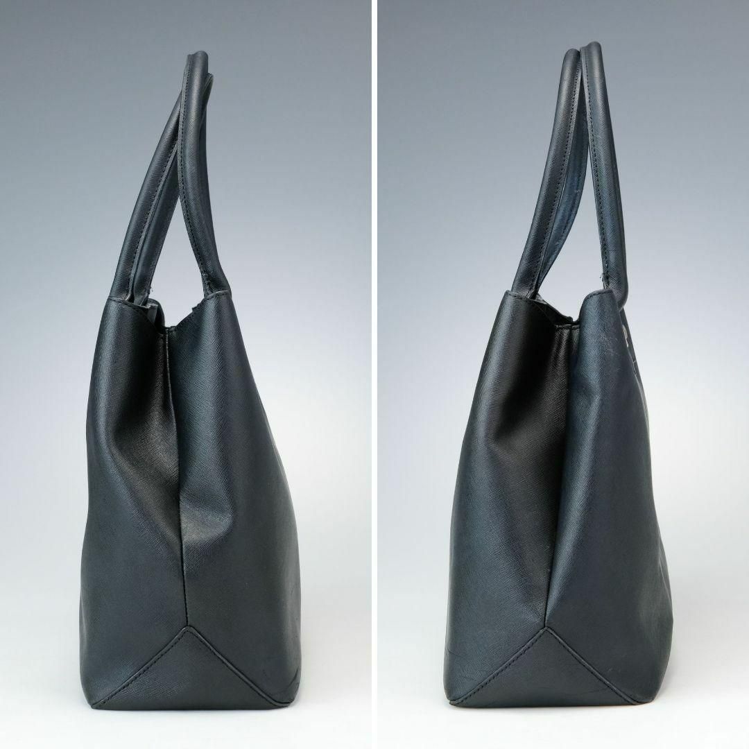 【新品未使用✨オールレザー/A4サイズ】アニエスベー　トートバッグ　ビジネス　黒 美品】アニエスベー ボヤージュ トートバッグ レザー A4収納可能