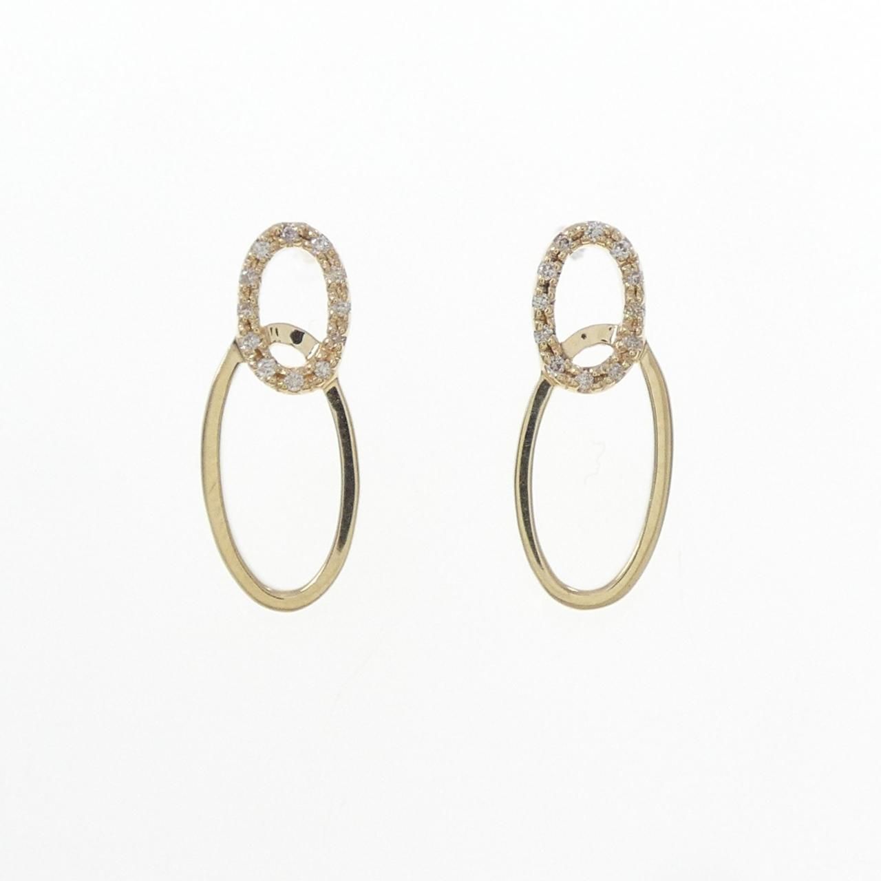 リラ ダイヤモンド ピアス 0 04 CT