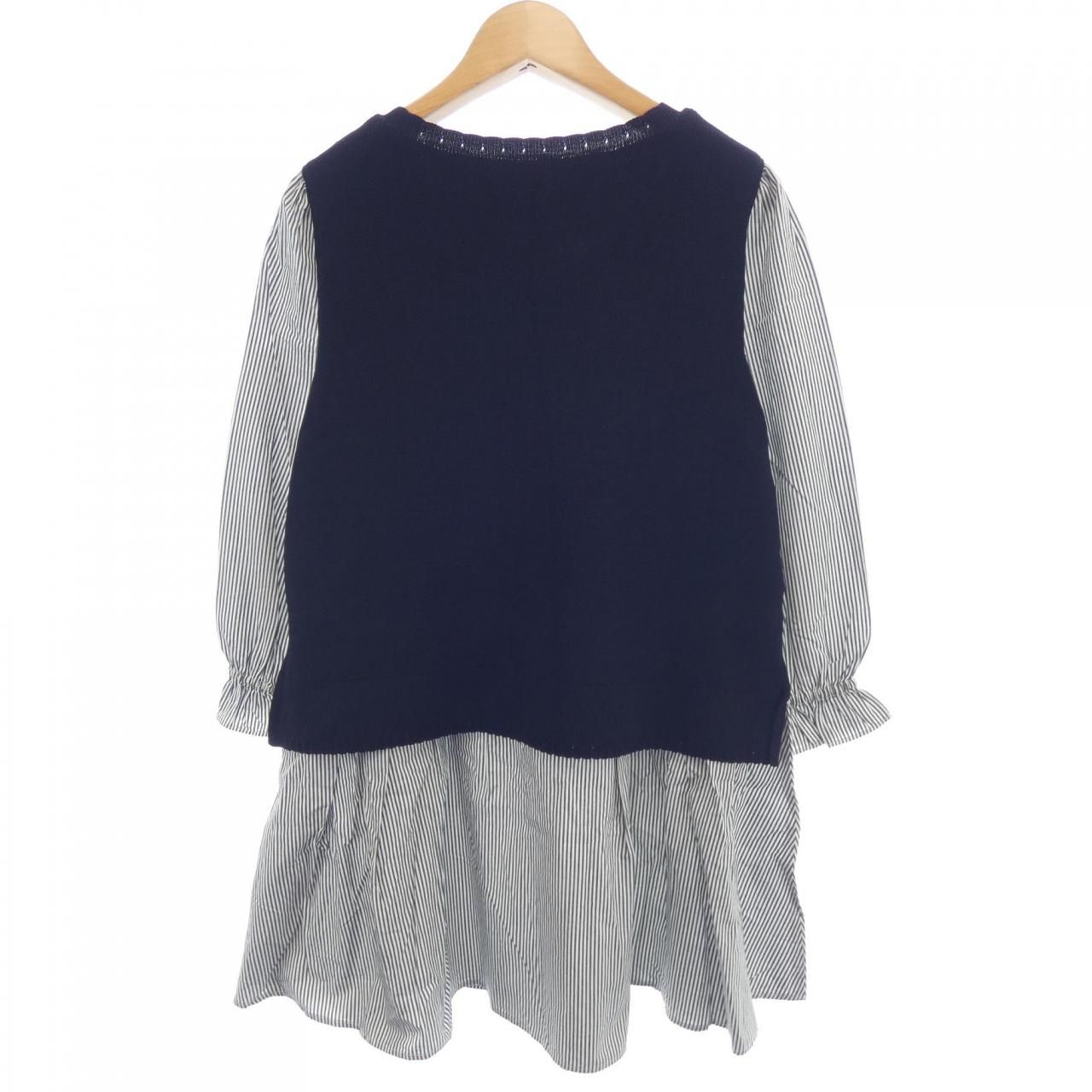 TO BE CHIC チュニック チュニック マットストレッチダンボール チュニック