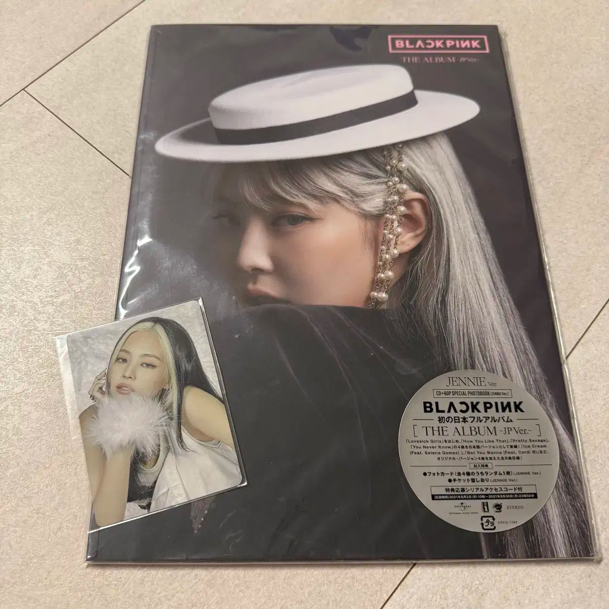 BLACKPINK ジェニ THE ALBUM 日本版 盤