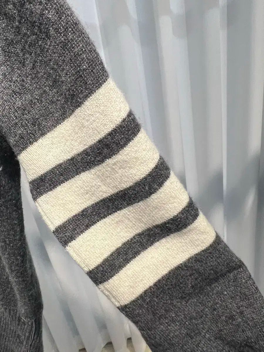  トムブラウン カシミア レディース カーディガン ミッドグレー 長袖 カーディガン ボレロ アンサンブル