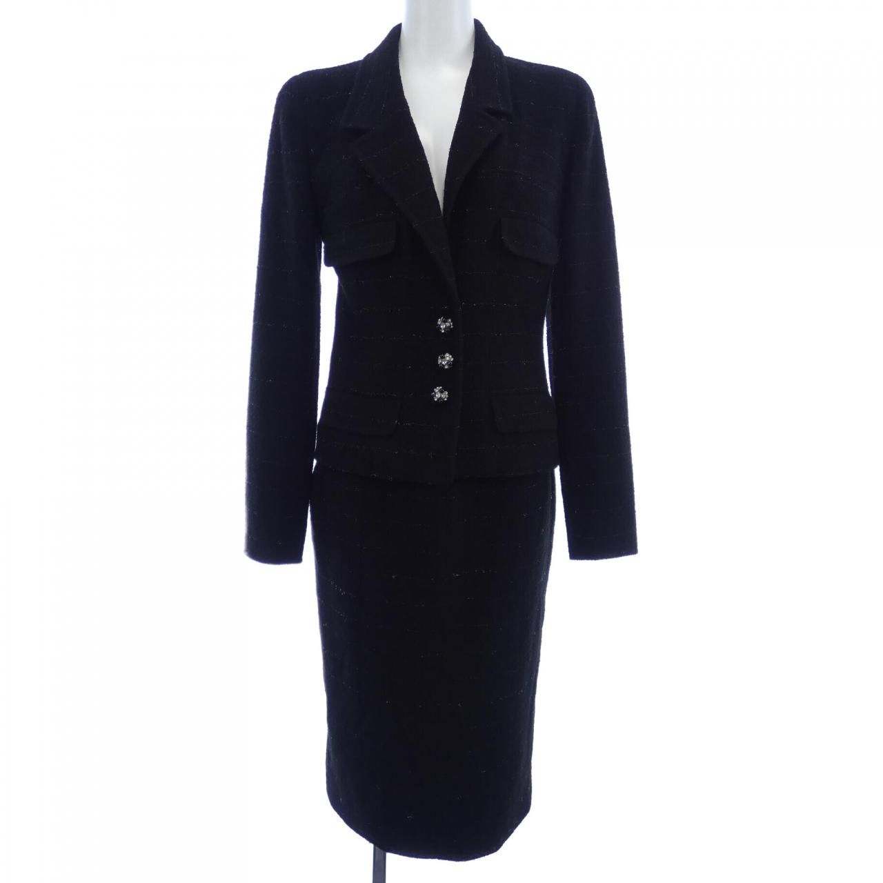 明日15時半まで ヴィンテージ シャネル CHANEL P05429V04295 95A スーツ