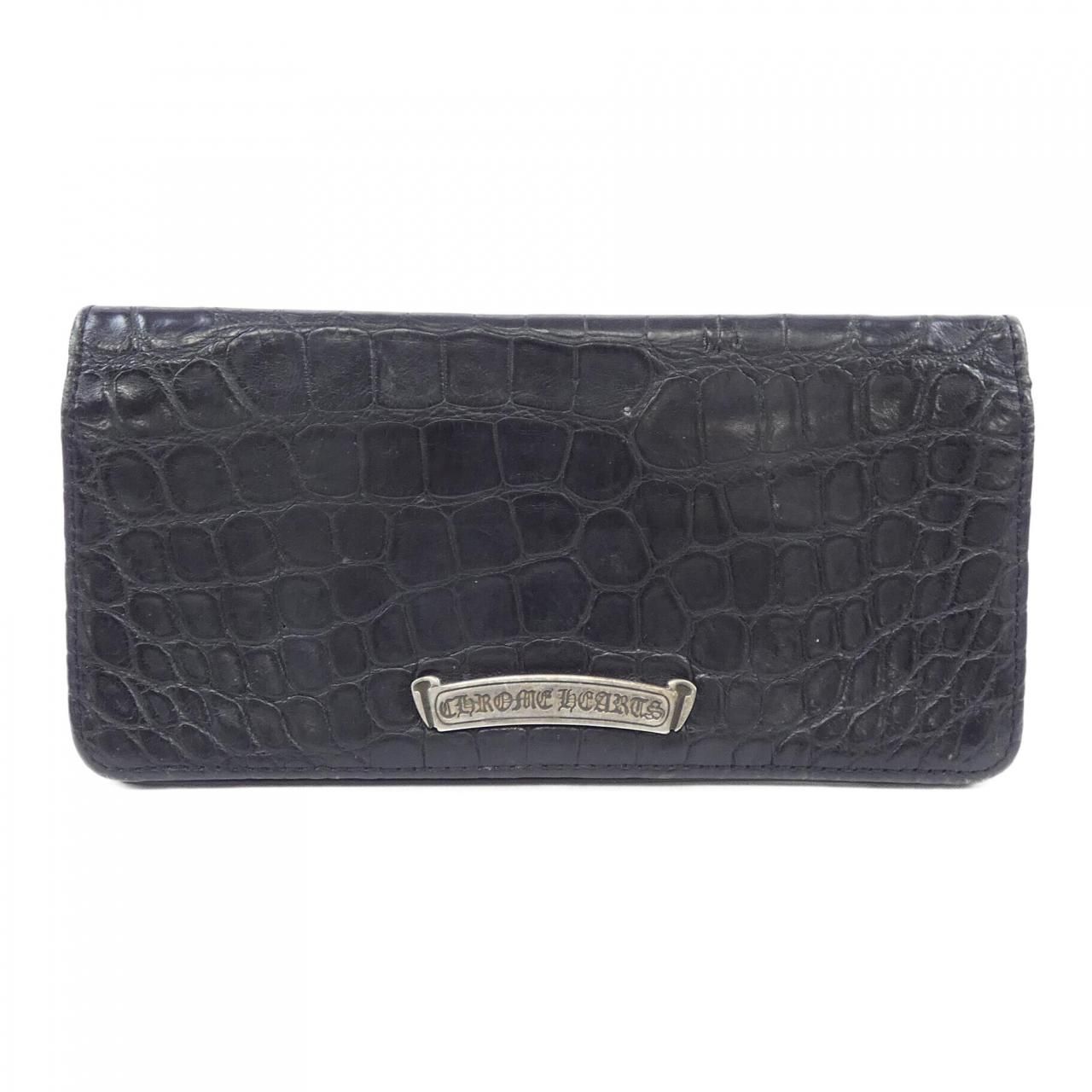 クロムハーツ CHROME HEARTS LNG SNGL FLD TPS ALLIGTR 2246 304 0043 2900 WALLET