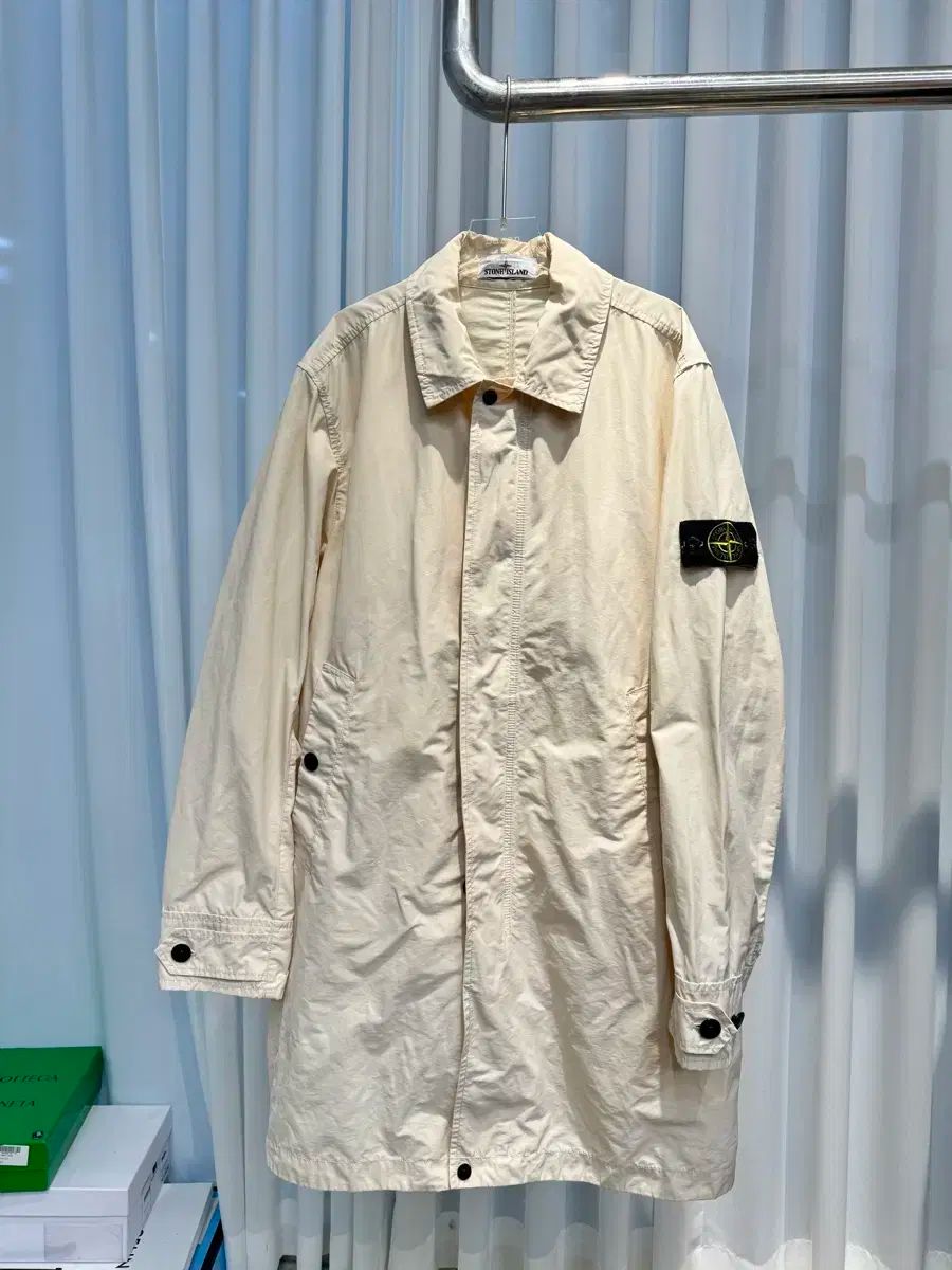 L ストーンアイランド マイクロ レップス トレンチコート