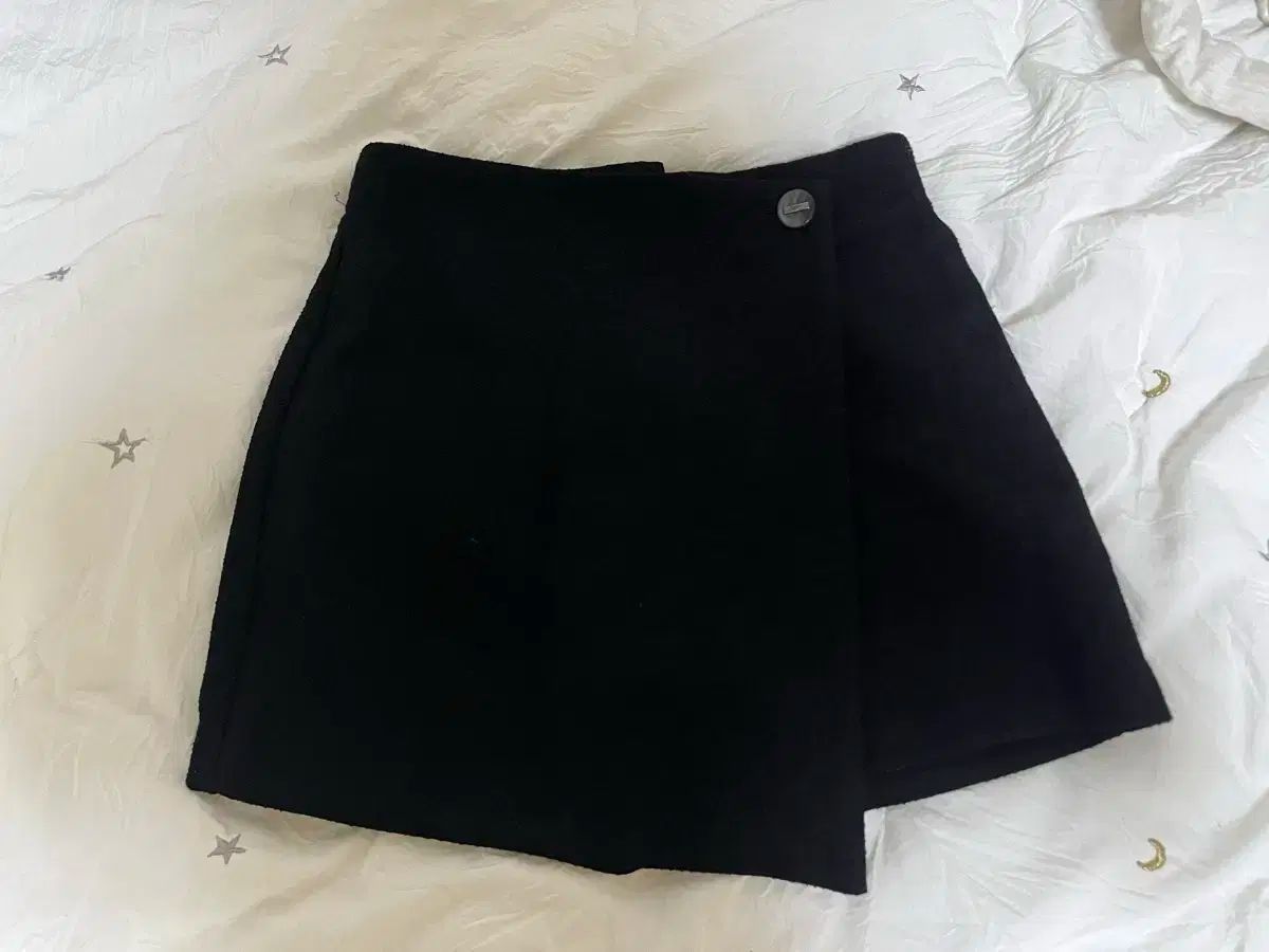 ヘーゼル ウール Glitch Mode スカンツ ブラック S