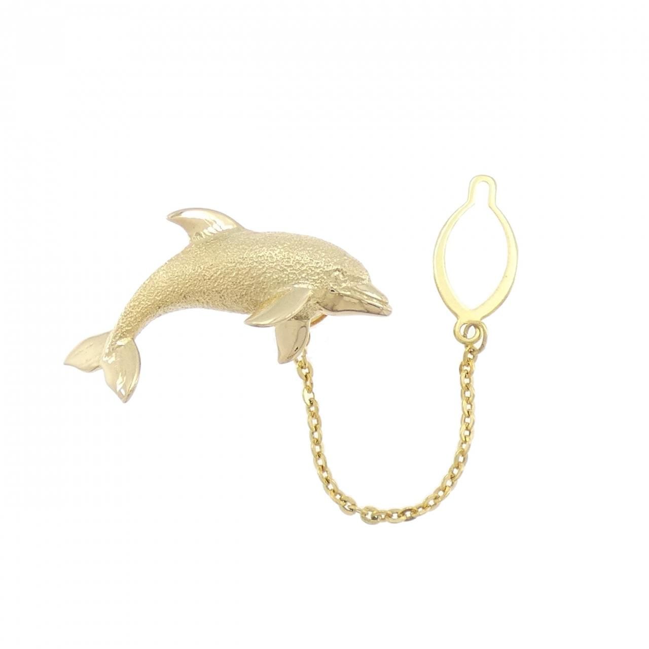 K18YG ドルフィン タイタック