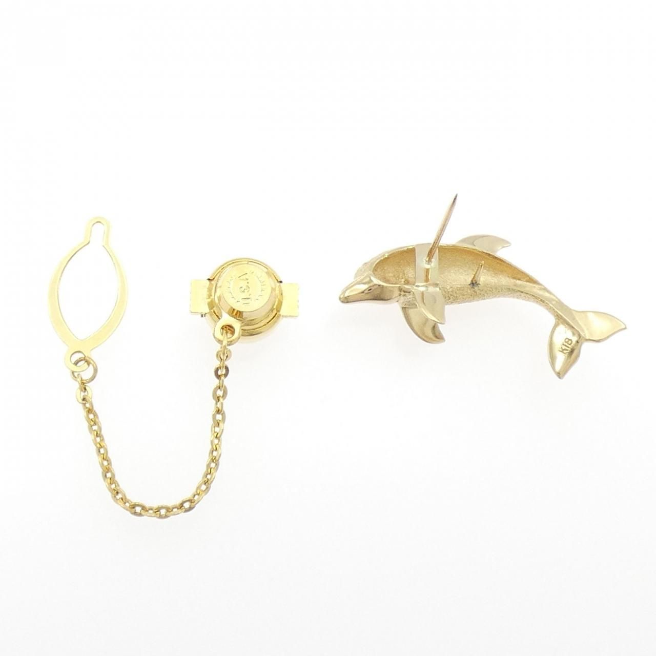  K 18 YG ドルフィン タイタック その他 アクセサリー