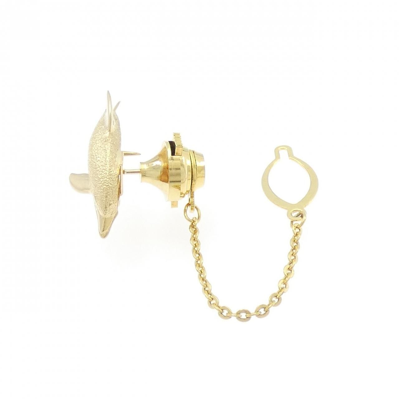 K 18 YG ドルフィン タイタック