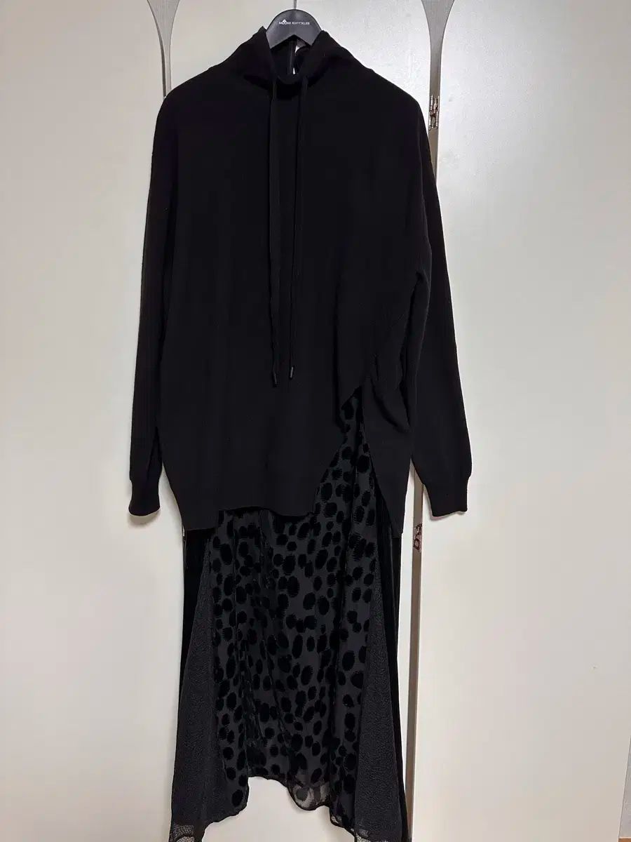 ハンサム タイム TIME ポストモダニズム ブラック ニット ONE PIECE 55-66