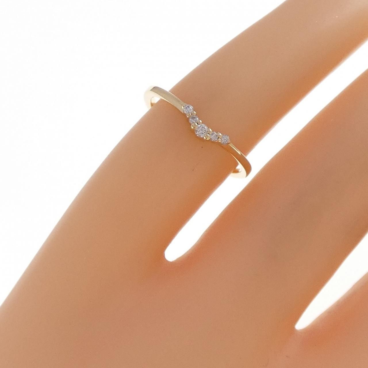 エテ ダイヤモンド ピンキーリング 0 03 CT 洗濯機対応 秋コーデ