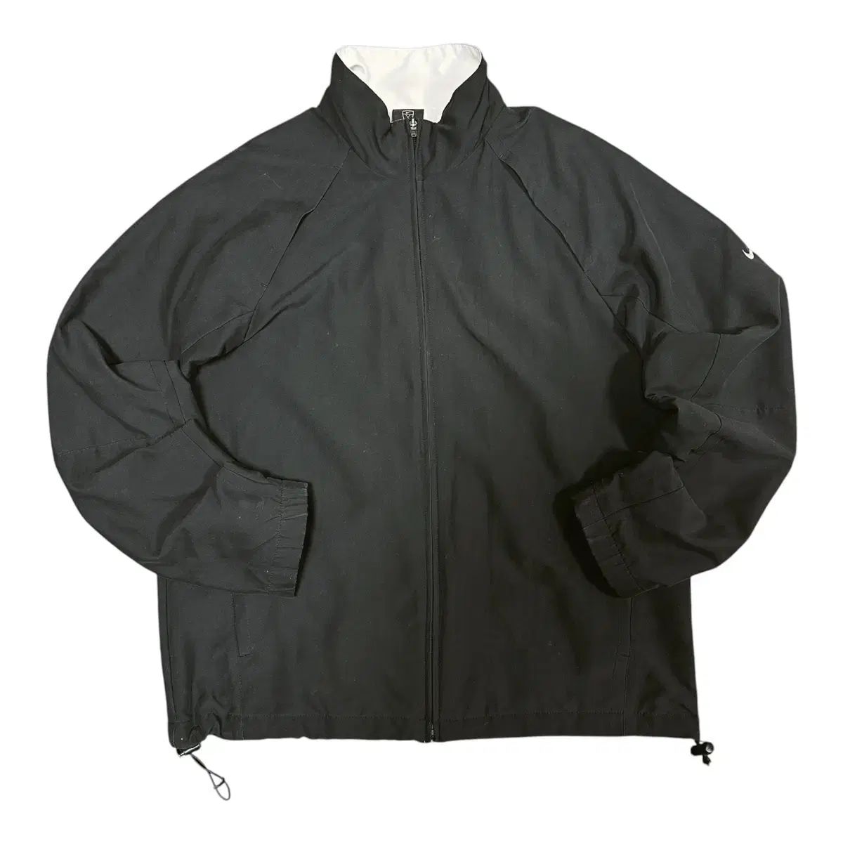 NIKE ゴルフ ブラック ウィンドブレーカー