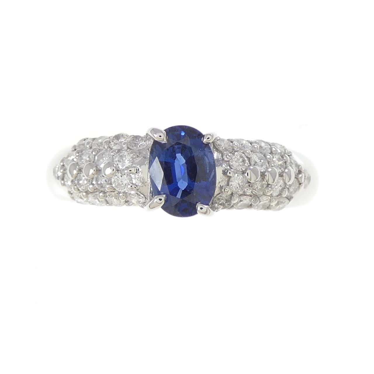 PT 900 サファイヤ リング 0.77 CT