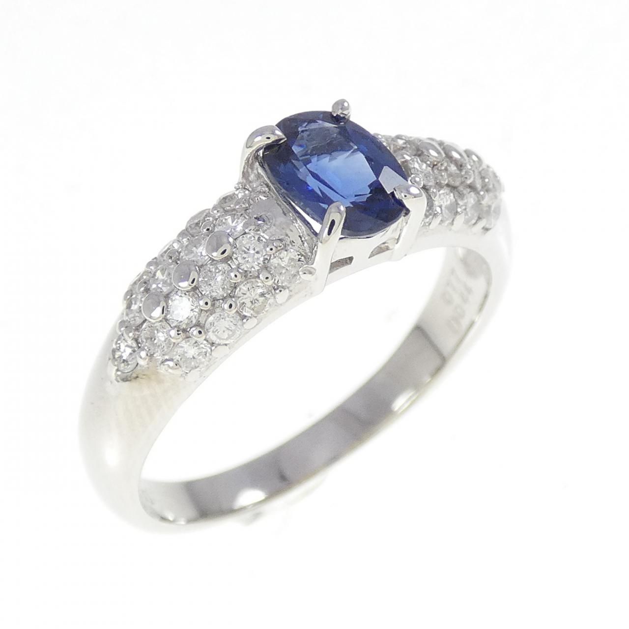 PT 900 サファイヤ リング 0.77 CT