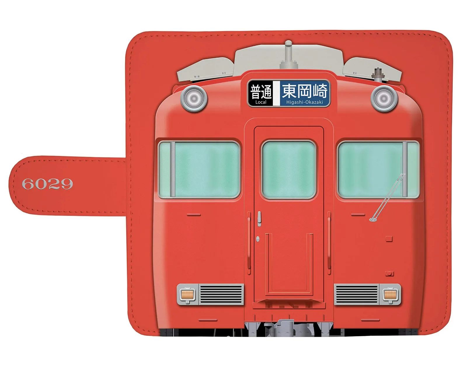 数量限定】ダイビ(Daibi) 名鉄6000系 鉄道スマホケース No.72 Android