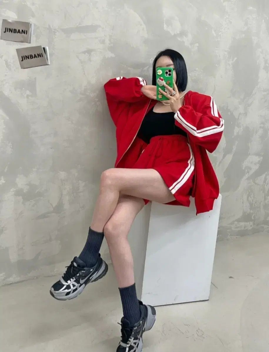 ジーンバニー ジーントラック フードジップアップ