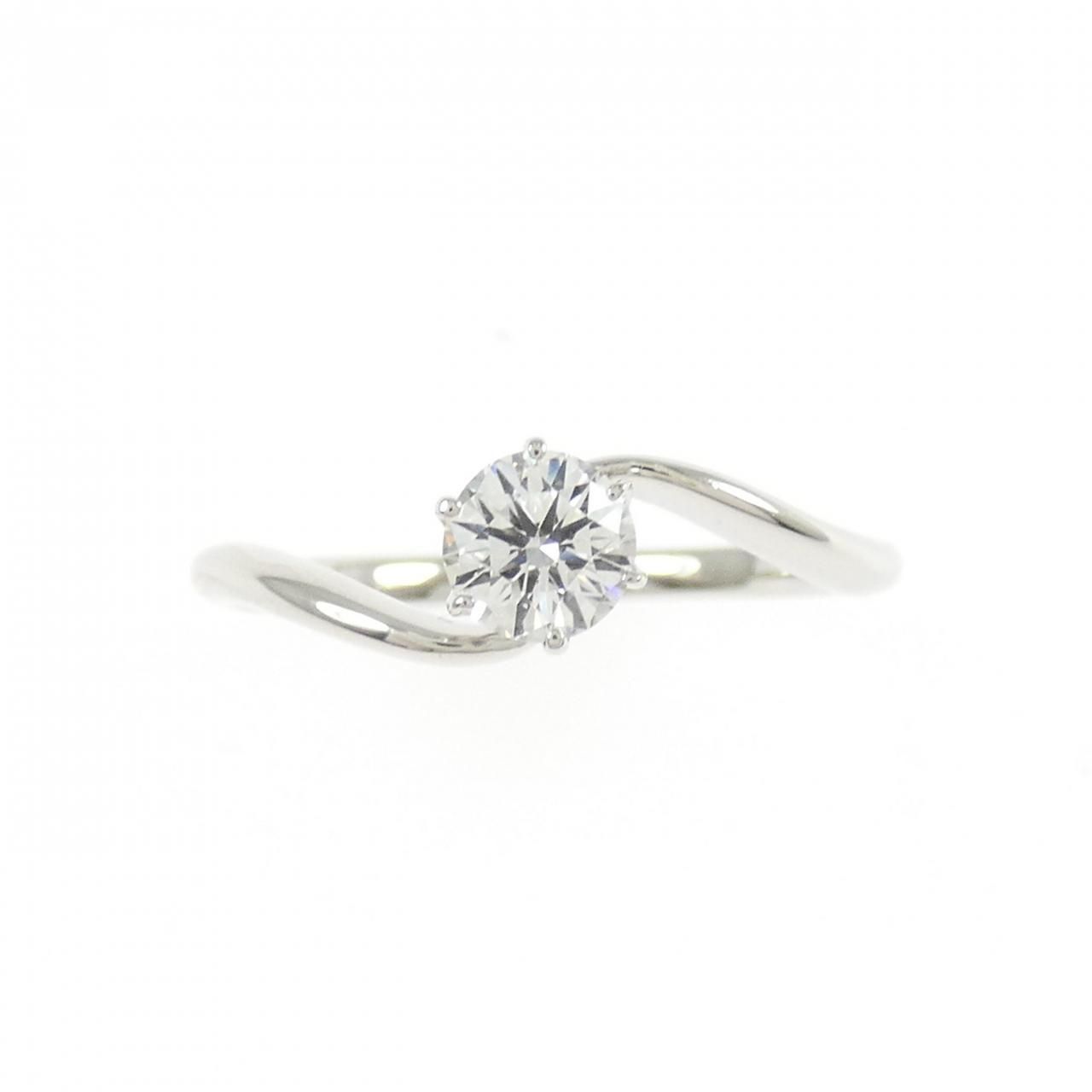 PT 1000 ダイヤモンド リング 0.354 CT D VVS 2 VG