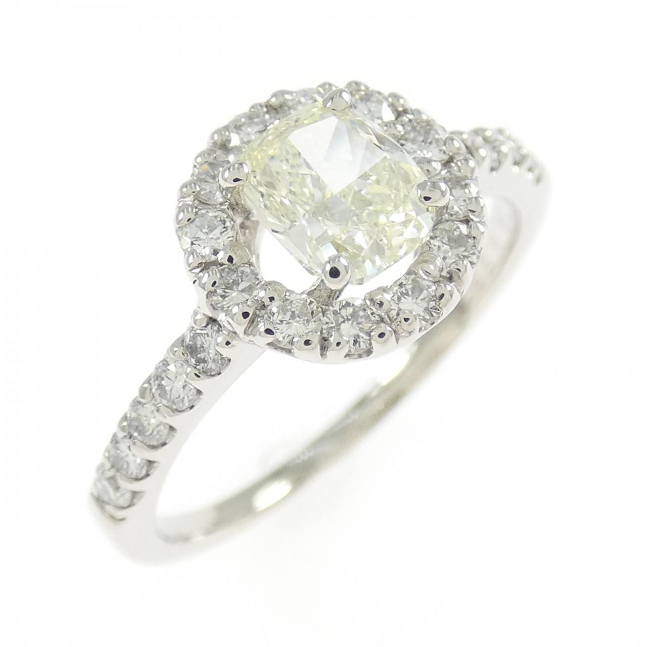 PT 900 ダイヤモンド リング 0.597 CT M VS 1 ファンシーカット